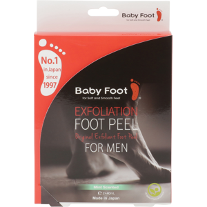 Baby Foot Exfolation Foot Peel For Men, 2x 40 Ml.