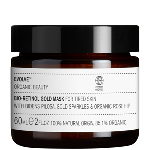 Evolve Organic Beauty Bio-Retinol Gold Mask, 60 Ml.