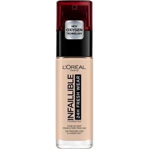 L'Oréal Paris Infaillible 24h Fresh Wear Liquid Foundation #15 Porcelaine, 30 Ml.