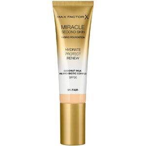 Max Factor Miracle Second Skin Foundation 001 Fair, 30 Ml.