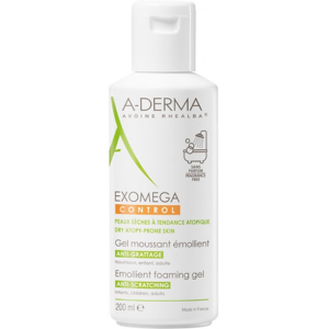 A-Derma, Exomega Control, Foaming Gel, 200ml