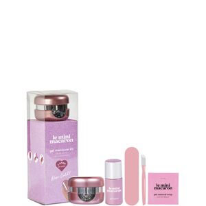 Le Mini Macaron Manicure Kit Rose Gold, 10 Ml.