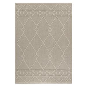 Patara Udendørs tæppe Marokkansk - Beige - 120x170