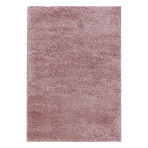 Fluffy tæppe - Rosa - 280X370 cm