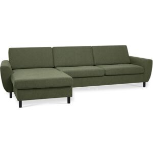 Thomas XL vendbar chaiselongsofa - Austin Winther moss Grøn