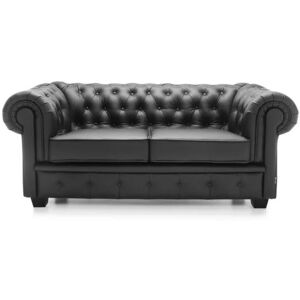 Chesterfield Manchester 2 personers Lædersofa