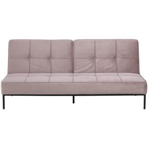 Perugia sovesofa - Støvet Rosa velour