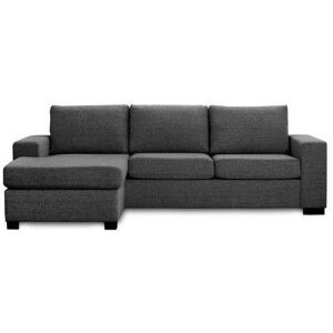 Detroit Chaiselongsofa - vendbar ANTHRACITE