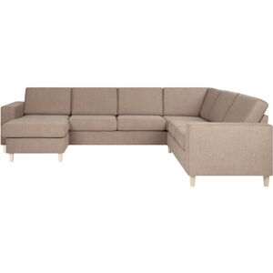 Pan vendbar U-sofa Austin stof