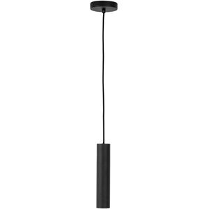 Paris Pendel - Lampe i sort med stofledning på 120 cm Pære: GU10/5W LED IP20