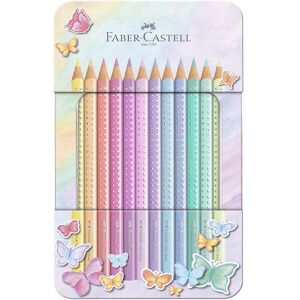 Faber-Castell Farveblyanter - Grip - 12 Stk - Pastel - Onesize - Faber-Castell Farvesæt