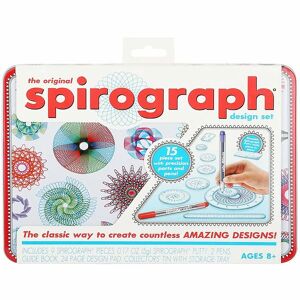 Spirograph Tegnesæt - 15 Dele - Design Set - Spirograph - Onesize - Kreasæt