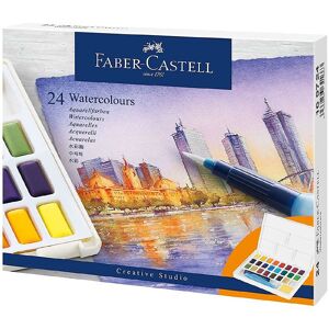 Faber-Castell Vandfarver - 24 Stk. - Faber-Castell - Onesize - Farvesæt