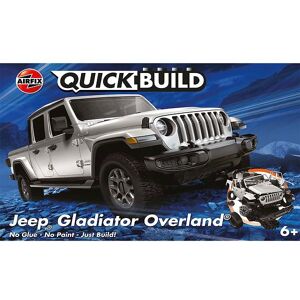 Airfix Sæt - Quickbuild - Jeep Gladiator Overland J6039 - 44 Del - Airfix - Onesize - Klodser