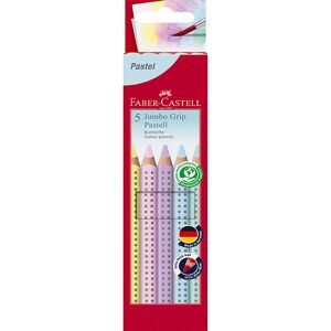 Faber-Castell Farveblyanter - Trekantet - Jumbo Grip - 5 Stk. -  - Onesize - Faber-Castell Farvesæt