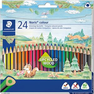 Staedtler Farveblyanter - Noris Upcycled Wood - 24 Stk - Staedtler - Onesize - Blyanter