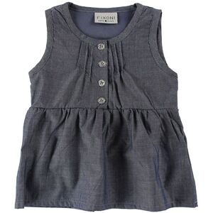 Fixoni Kjole - Denim M. Knapper - Fixoni - 50 - Kjole