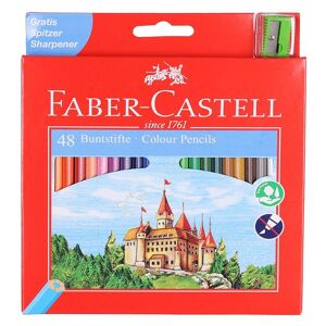 Faber-Castell Farveblyanter - Slot - 48 Stk - Multifarvet - Onesize - Faber-Castell Farvesæt
