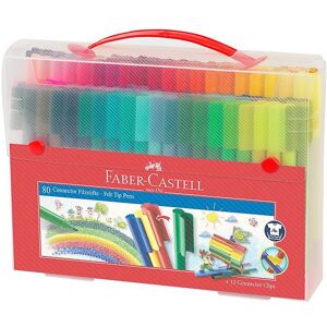 Faber-Castell Tuscher - Connector Etui - 80 Stk - Multi - Faber-Castell - Onesize - Tusch