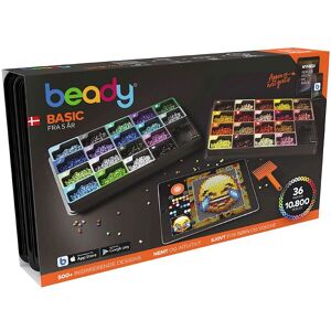 Beady Basic M. Perleplader - 10.800 Perler - Onesize - Beady Perler