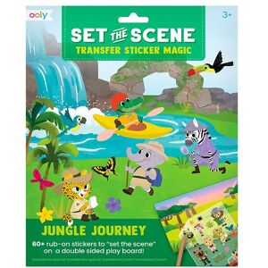 Ooly Klistermærkesæt - Set The Scene - Jungle Journey - Ooly - Onesize - Klistermærker