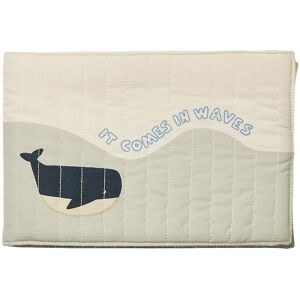 Liewood Stofbog - Addie - It Comes In Waves - Whale Blue - Liewood - Onesize - Stofbog