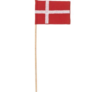 Kay Bojesen Flag - 29,5 Cm - Lille - Rød/hvid - Kay Bojesen - Onesize - Dekoration