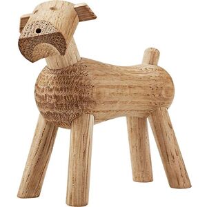 Kay Bojesen Træfigur - Hund Tim - 8 Cm - Eg - Kay Bojesen - Onesize - Dekoration