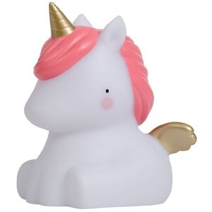 A Little Lovely Company Lampe - Limited Edition - 13cm - Unicorn - A Little Lovely Company - Onesize - Natlampe