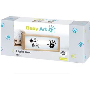 Baby Art Lyskasse M. Aftryk - Træ - Baby Art - Onesize - Lyskasse