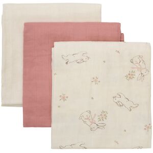 Pippi Stofbleer - 3-Pak - 70x70 Cm - Rose Tan - 70x70 Cm - Pippi Baby Stofble