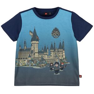 Harry Potter T-Shirt - Lwtano 116 - Dark Navy M. Hogwarts - Lego® Wear - 10 År (140) - T-Shirt