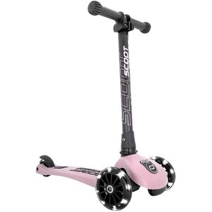 Scoot And Ride Highway Kick 3 - Led - Rose - Scoot And Ride - Onesize - Løbehjul