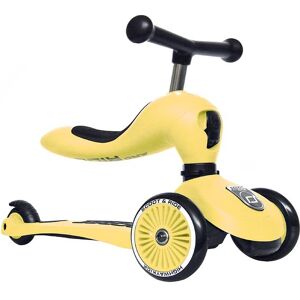 Scoot And Ride Highway Kick 1 - Lemon - Scoot And Ride - Onesize - Løbehjul