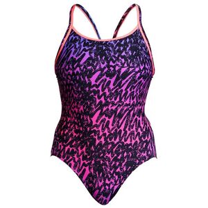 Funkita Badedragt - Diamond Back - Uv50+ - Spray Cool - Funkita - 16-18 År (176-188) - Badetøj