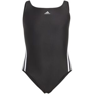 Adidas Performance Badedragt - 3s Swimsuit - Sort/hvid - Adidas Performance - 5 År (110) - Badetøj