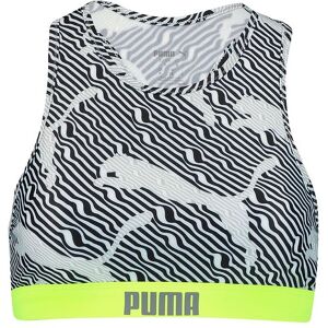 Puma Bikinitop - Sort/neonblå - Puma - S - Small - Bikini