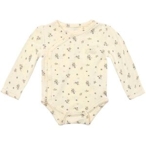 Petit By Sofie Schnoor Slå-Om Body L/æ - Antique White M. Blomst - Sofie Schnoor - 44 - Body L/æ