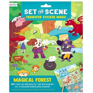 Ooly Klistermærkesæt - Set The Scene - Magical Forest - Ooly - Onesize - Klistermærker