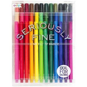 Ooly Tuscher - 36 Stk - Seriously Fine Felt Tip Markers - Ooly - Onesize - Tusch