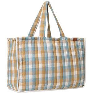 Fabelab Weekendtaske - Cottage Blue Checks - Fabelab - Onesize - Taske