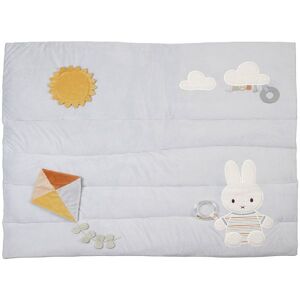 Little Dutch Legetæppe - Miffy - 100x80 Cm - Vintage Sunny Strip - Little Dutch - Onesize - Legetæppe