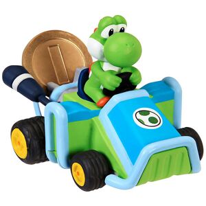 Super Mario Legetøjsbil - Mario Coin Racer - Yoshi - Super Mario - Onesize - Bil