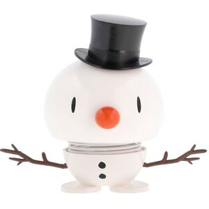 Hoptimist Snowman - Medium - 10,8 Cm - Hvid - Hoptimist - Onesize - Dekoration