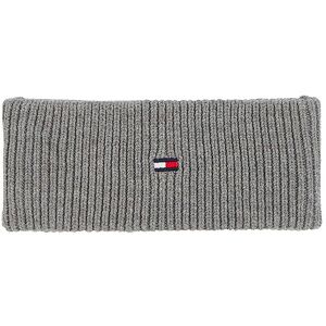 Tommy Hilfiger Pandebånd - Strik - Small Flag - Light Grey Heath - Tommy Hilfiger - Onesize - Hue