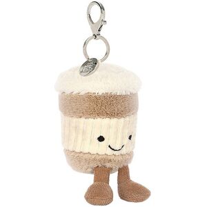 Jellycat Taskevedhæng - 18x5 Cm - Amuseable Coffee-To-Go - Jellycat - Onesize - Bamse