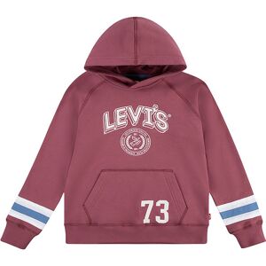 Levis Hættetrøje - Stripe On Sleeve - Roan Rouge - Levis - 10 År (140) - Hættetrøje