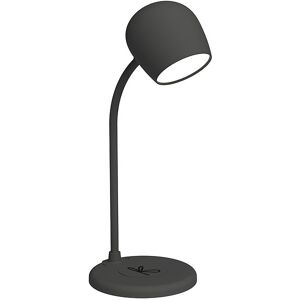 Kreafunk Lampe M. Oplader + Højtaler - Ellie - Sort - Onesize - Kreafunk Lampe