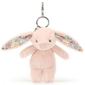 Jellycat Nøglering - 17x4 Cm - Blossom Blush Bunny Bag Charm - Jellycat - Onesize - Nøglering