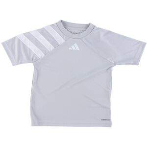 Adidas Performance T-Shirt - Fortore23 Jsy Y - Grå/hvid - Adidas Performance - 12 År (152) - T-Shirt